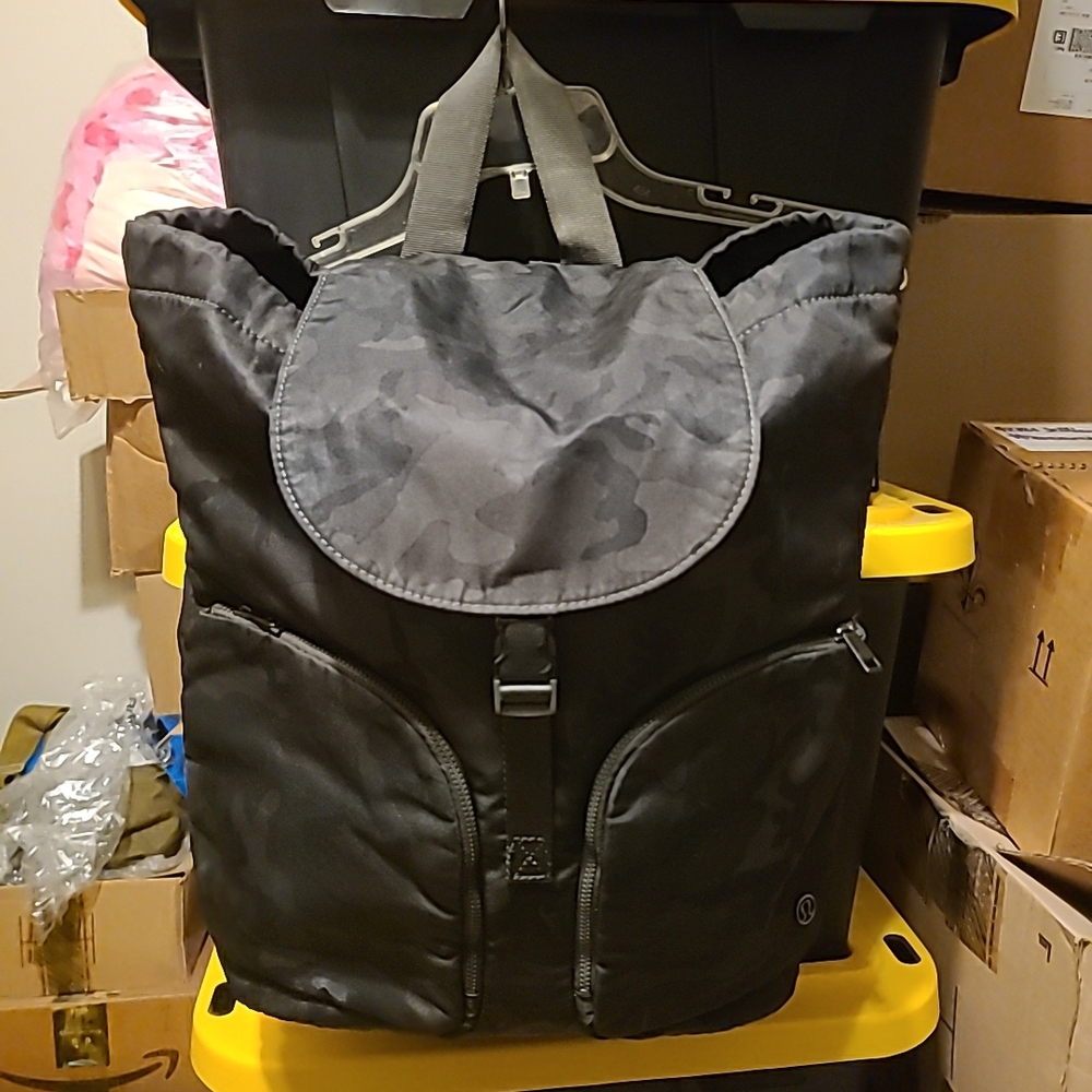 Lululemon Athletica Camo Backpack